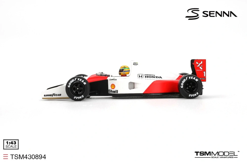 McLaren MP4/6 #1 A.Senna 2nd Japanese GP 1991 1:43 TSM Model