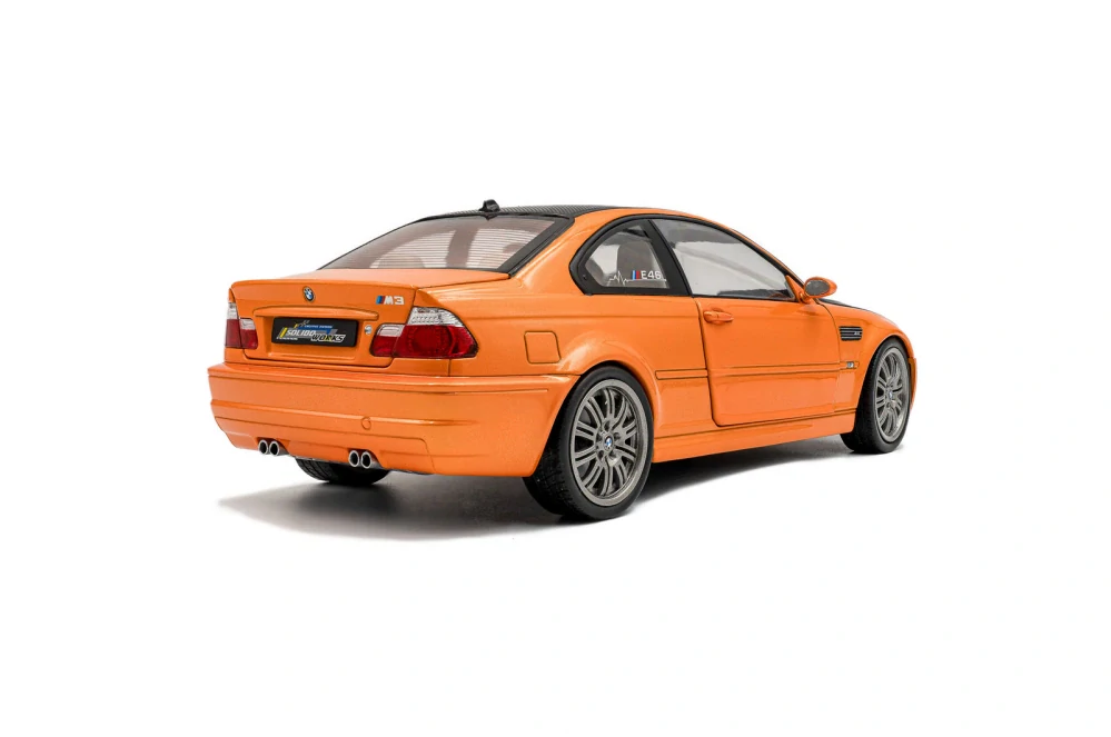 BMW E46 M3 Coupe Solido Works 2000 orange 1:18 Solido