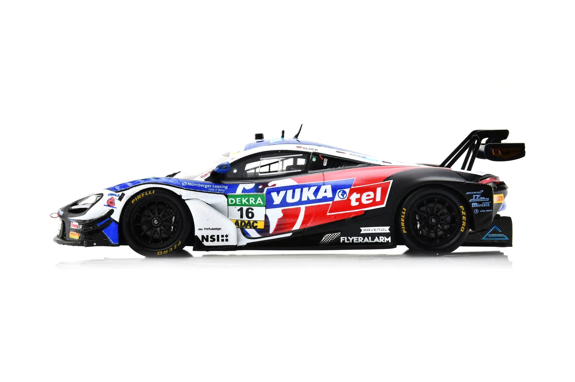 McLaren 720S GT3 Evo Dörr Motorsport #16 T.Glock DTM 2025 1:43 Spark