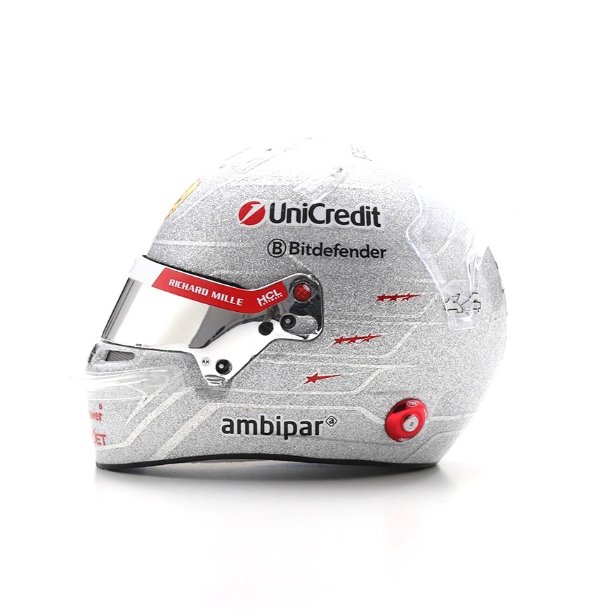 Helmet - Lewis Hamilton - Scuderia Ferrari HP Las Vegas GP 2025 1:5 Look Smart Models