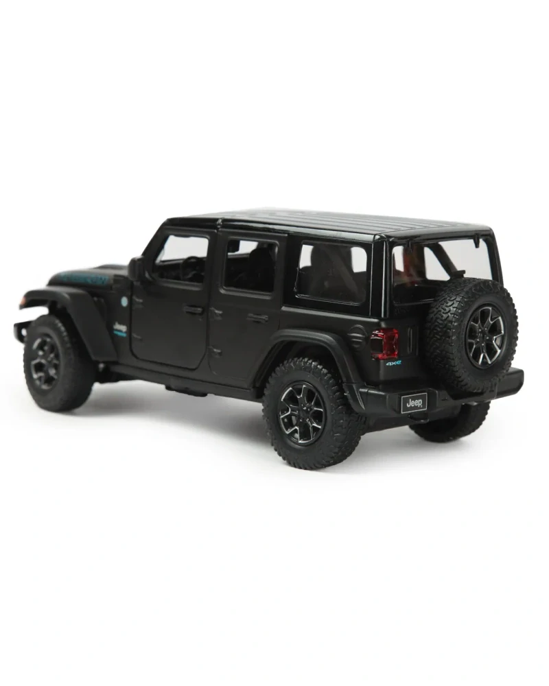 Jeep Wrangler Rubicon 4xe black 1:24 Rastar