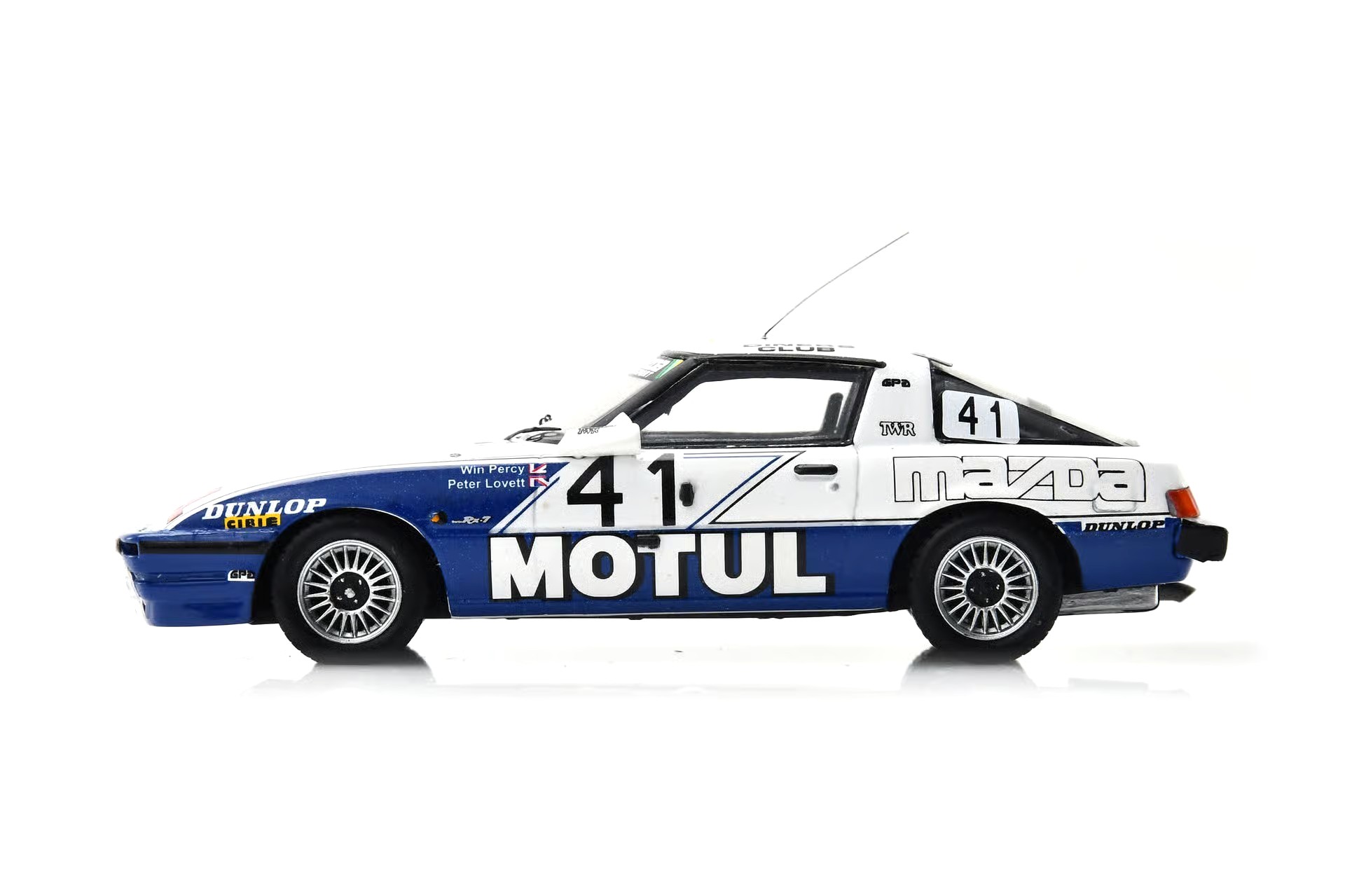 Mazda RX-7 TWR #41 Percy/Lovett 24H Spa 1981 1:43 Spark