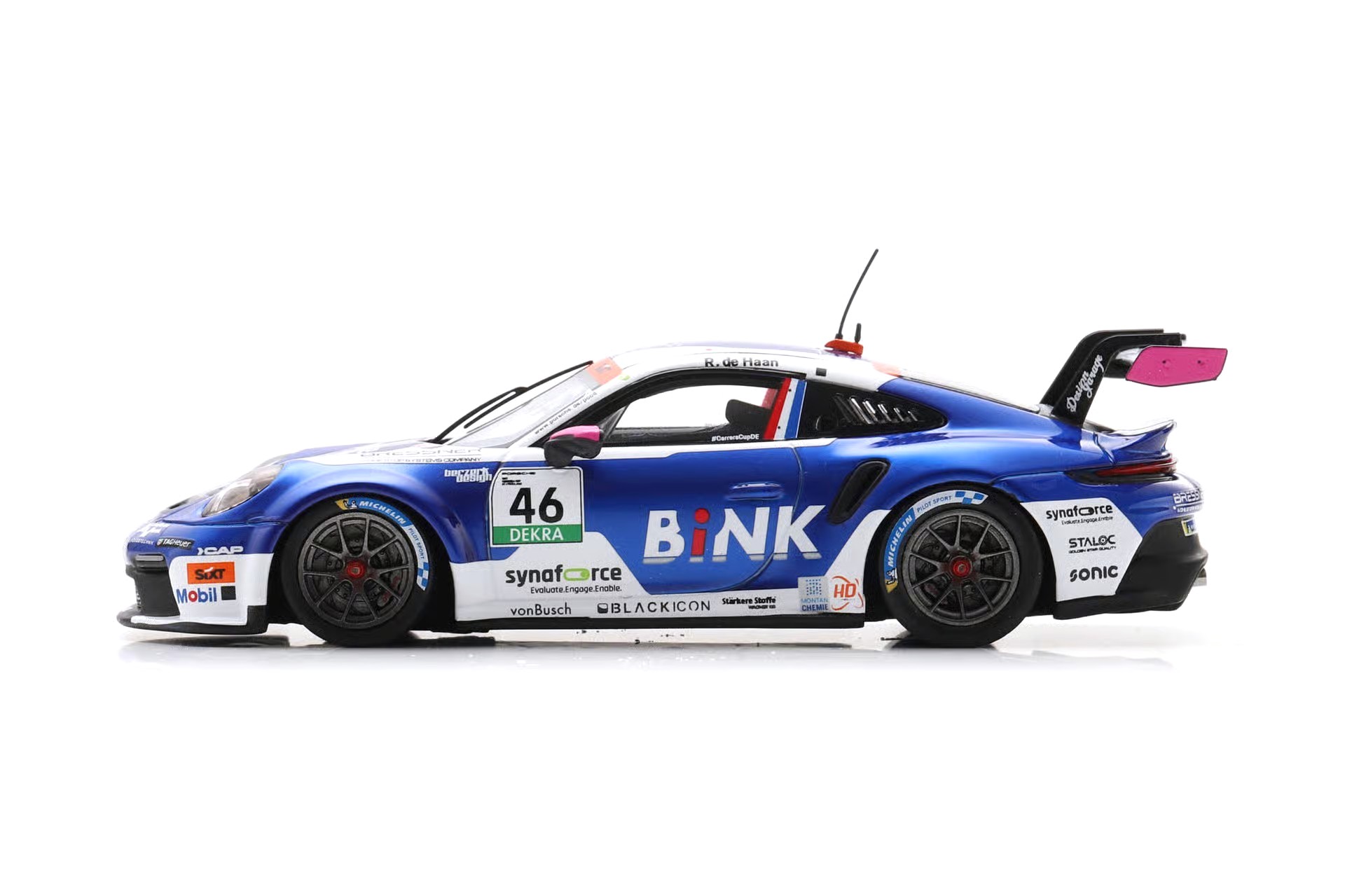 Porsche 911 GT3 Cup #46 R.de Haan Porsche Carrera Cup Germany Champion 2025 1:43 Spark