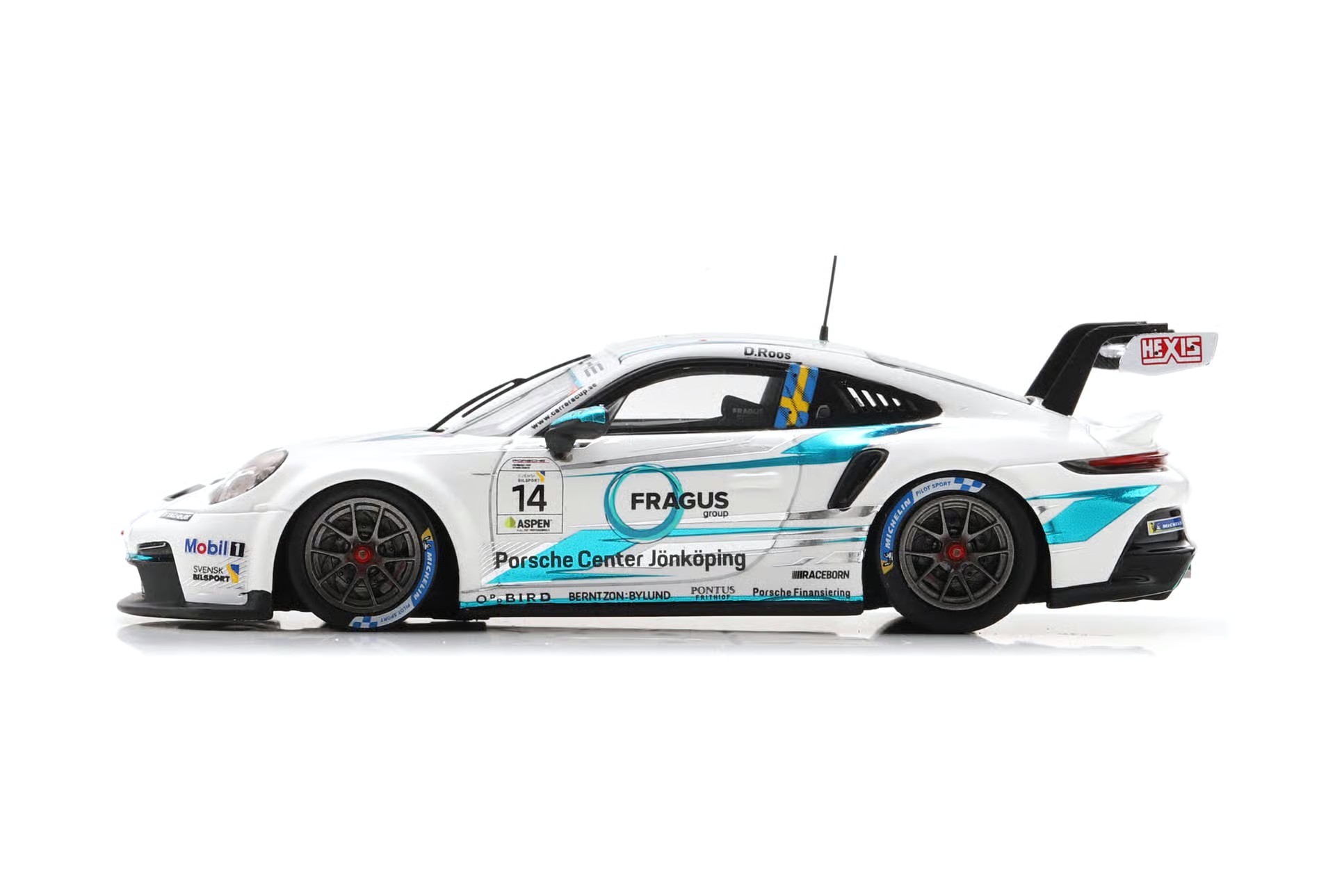 Porsche 911 GT3 Cup #14 D.Ros Porsche Carrera Cup Scandinavia Champion 2025 1:43 Spark