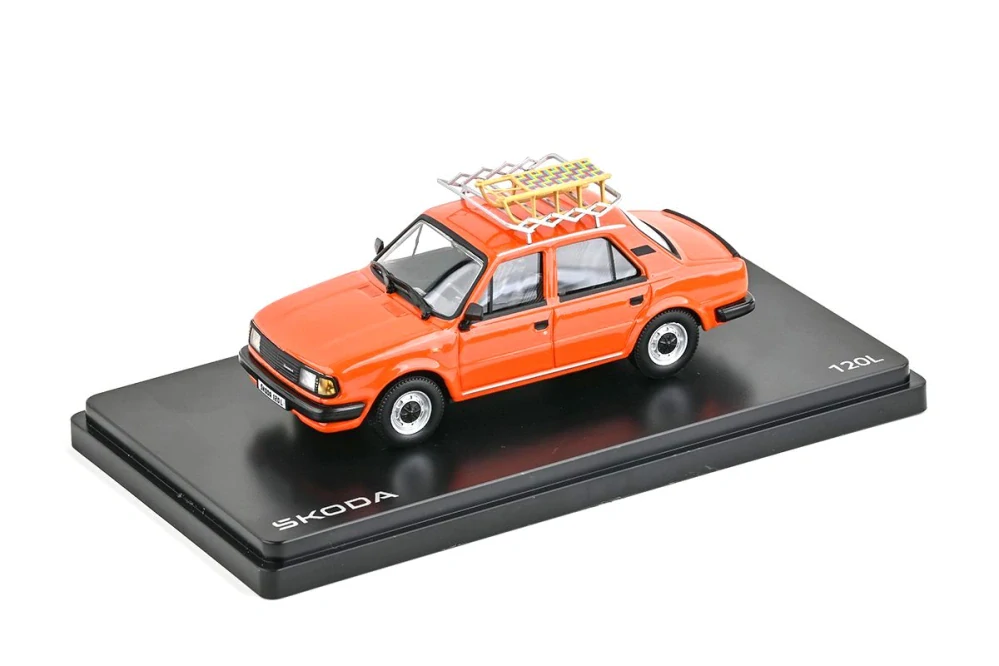 Škoda 120L 1984 oranžová brilantní 1:43 Abrex