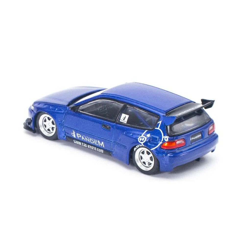 Pandem Honda Civic EG6 blue 1:64 Pop Race