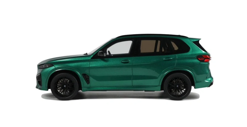 BMW X5 M Competition 2023 Isle of Man green 1:18 GT Spirit