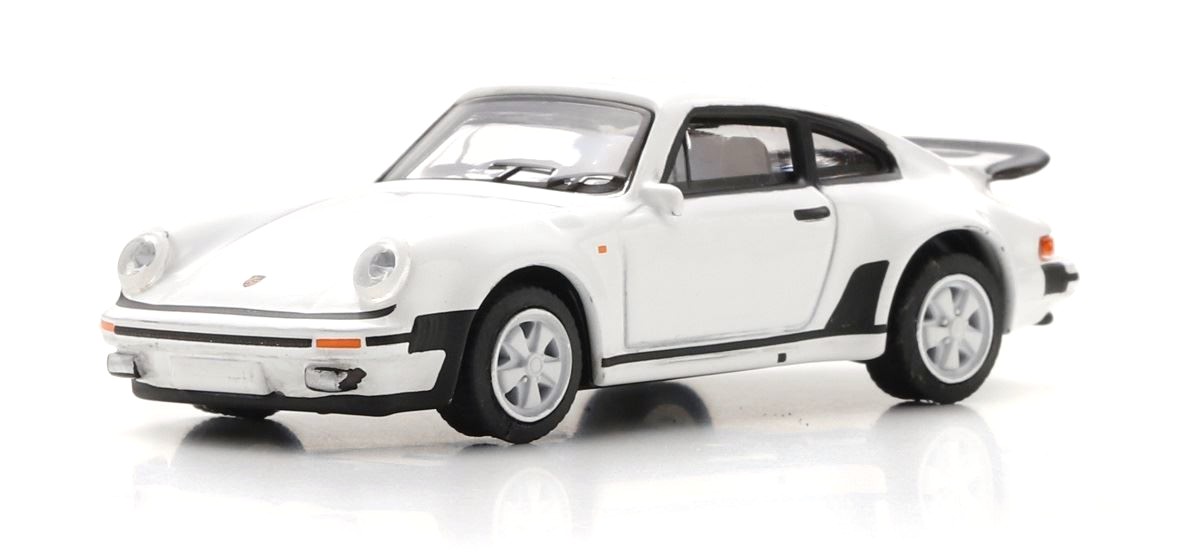 Porsche 911 Turbo 3.0 (930) white 1:64 Schuco
