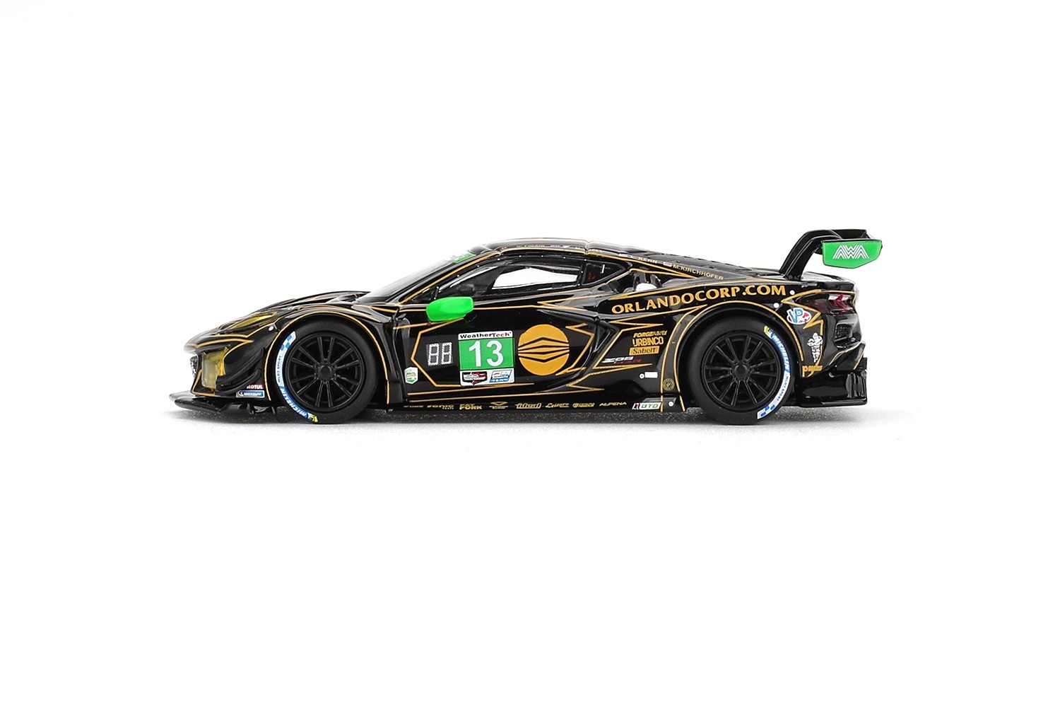 Chevrolet Corvette Z06 GT3.R AWA #13 M.Bell/O.Fidani/L.Kern/M.Kirchhöfer Daytona 24HRS 2025 1:64 Mini GT