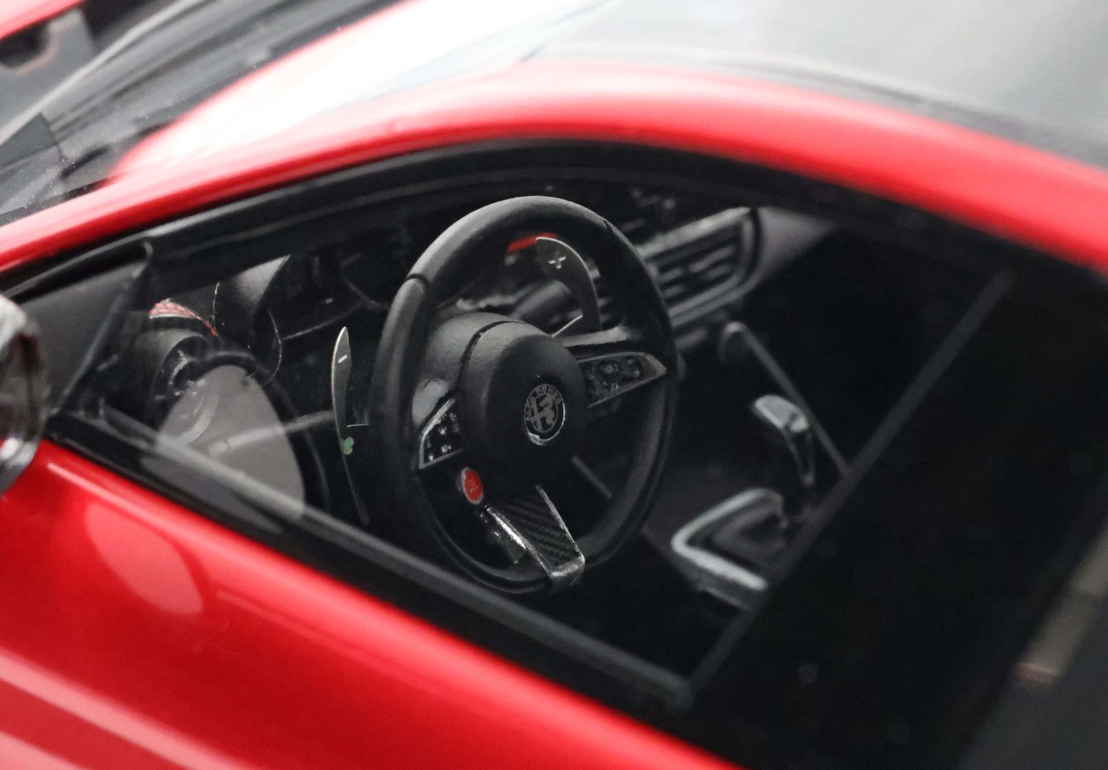 Alfa Romeo Giulia GTA Special Version Rosso GTA with logo 1:18 B.B.R.