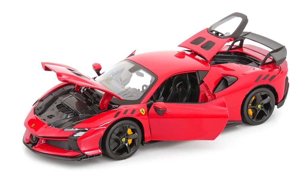 Ferrari SF90XX Stradale 2024 red/black 1:18 Bburago