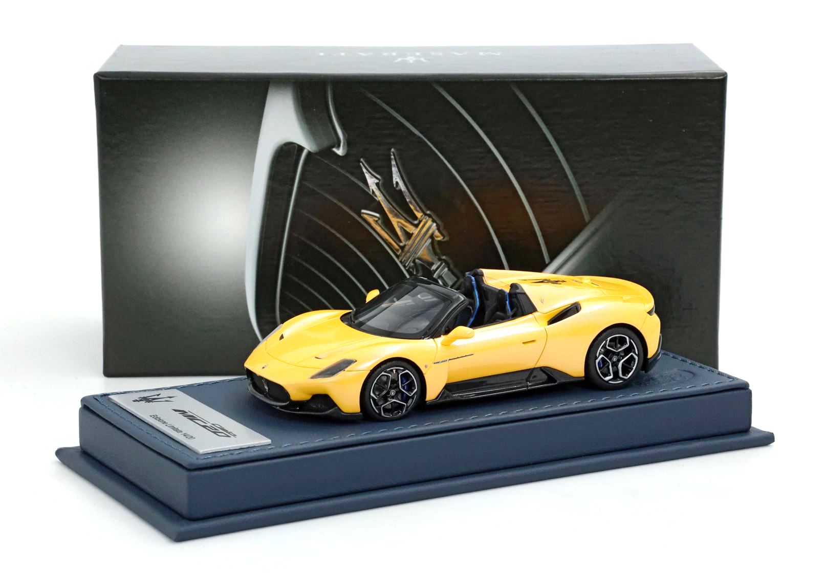 Maserati MC20 Cielo Yellow Genio 1:43 B.B.R.