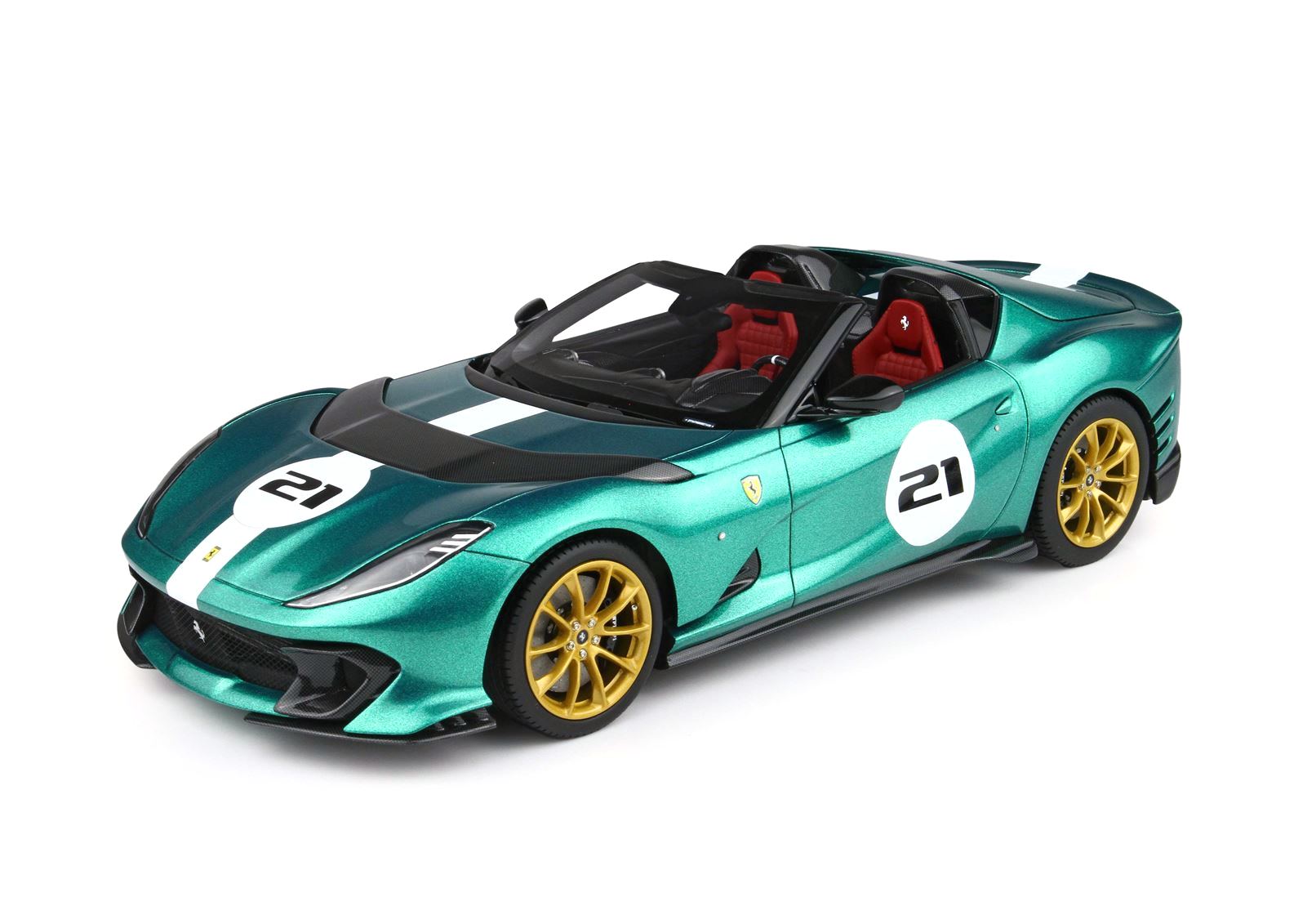 Ferrari 812 Competizione A Green Jewel 1:18 B.B.R. 