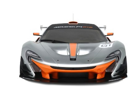 McLaren P1 GTR 2014 pebble beach grey 1:8 GT Spirit