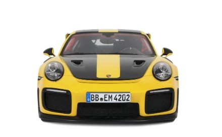 Porsche 911 GTS2 RS Nürburgring Lap Record 2017 yellow 1:18 GT Spirit