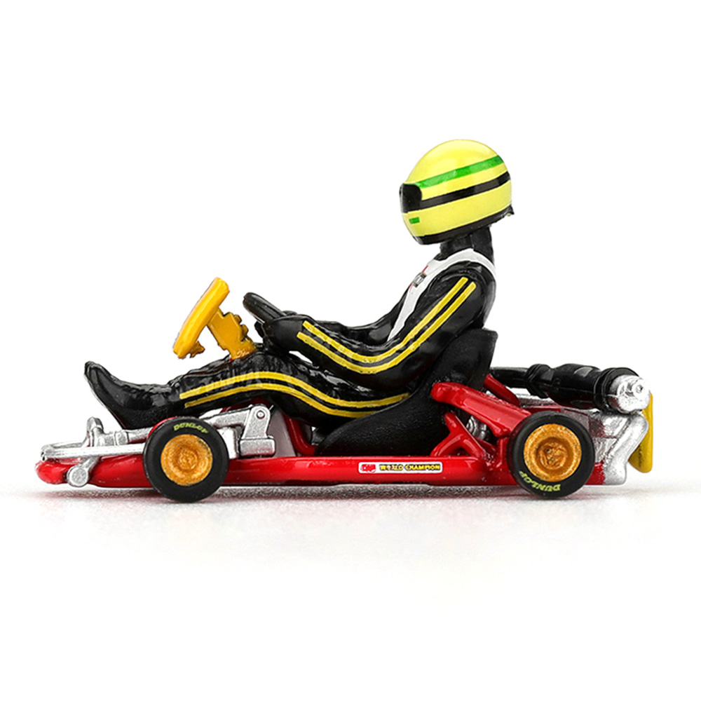 Senna Kart Formula K #9 A. Senna da Silva Karting World Championship 1981 1:64 Mini GT
