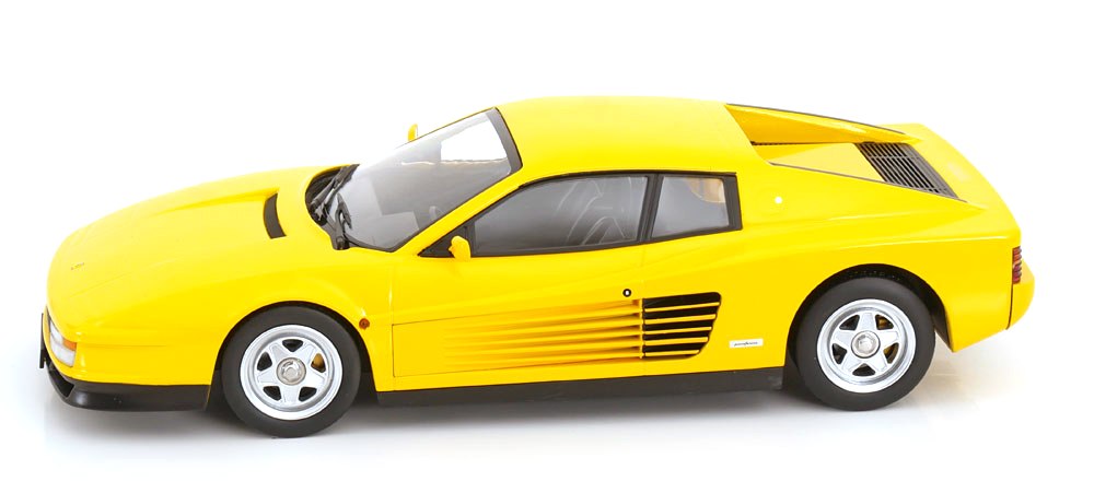 Ferrari Testarossa 1986 yellow 1:18 KK Scale