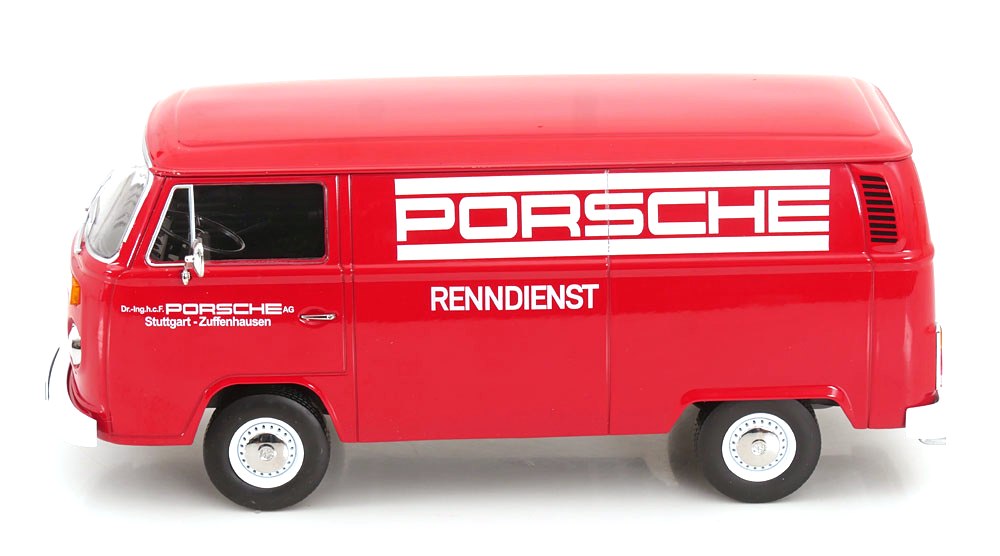 Volkswagen T2b Delivery Van Porsche Renndienst 1972 1:18 KK Scale