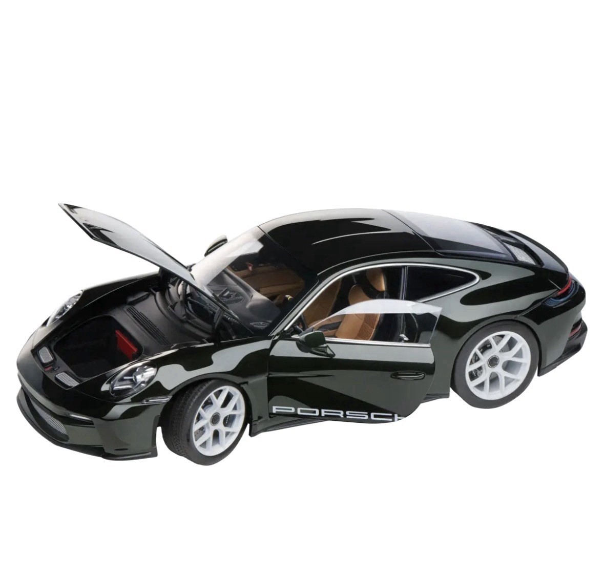 Porsche 911 S/T 992 olive green 1:18 Porsche Dealer edition