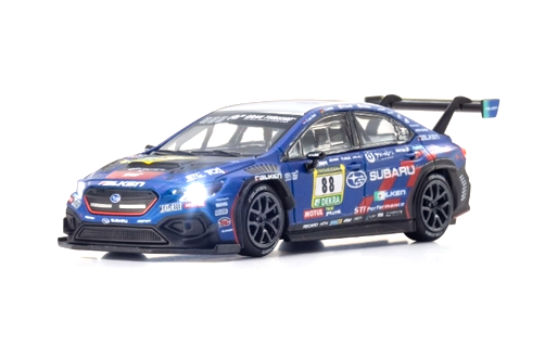 Subaru WRX STI #88 C. van Dam/T.Schrick/K.Sasaki/R.Kubo NBR 2024 With LED With Book 1:64 Kyosho