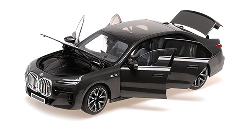 BMW i7 M70 G70 2024 grey metallic 1:18 Minichamps