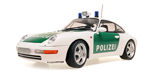 Porsche 911 993 1993 Polizei 1:18 Minichamps