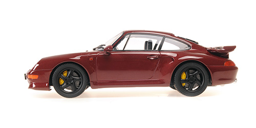 Porsche 911 993 Turbo S 1997 dark red metallic 1:18 Minichamps