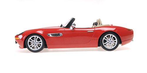 BMW Z8 Roadster 2000 red 1:18 Minichamps 