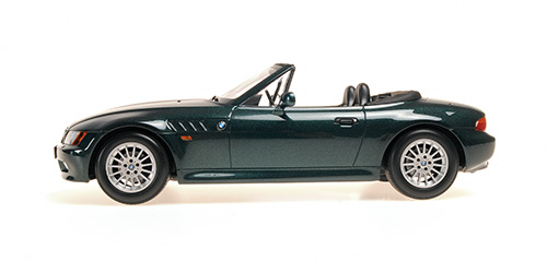 BMW Z3 Roadster 1997 dark green metallic 1:18 Minichamps 