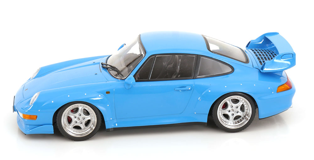 Porsche 911 993 GT2 Coupe 1996 Speedline Rims light blue 1:18 KK Scale