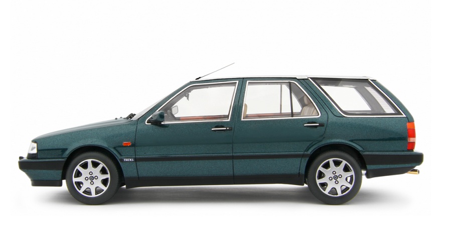 Lancia Thema Station Wagon T.D. 1988-92 green metallic 1:18 Laudoracing Model
