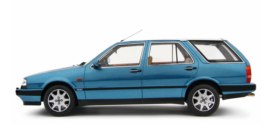 Lancia Thema Station Wagon T.D. 1988-92 blue metallic 1:18 Laudoracing Model