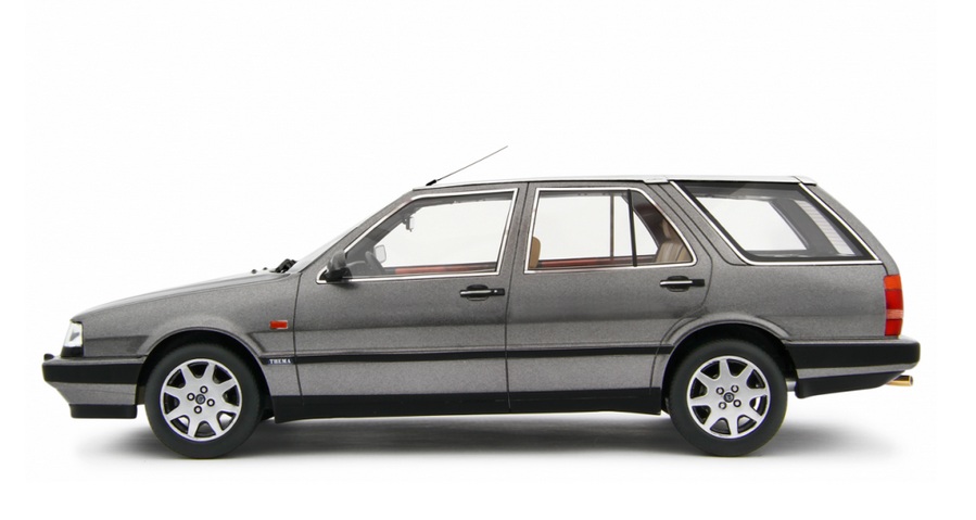Lancia Thema Station Wagon T.D. 1988-92 grey metallic 1:18 Laudoracing Model