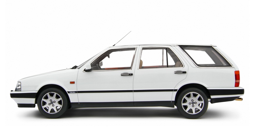 Lancia Thema Station Wagon T.D. 1988-92 white 1:18 Laudoracing Model