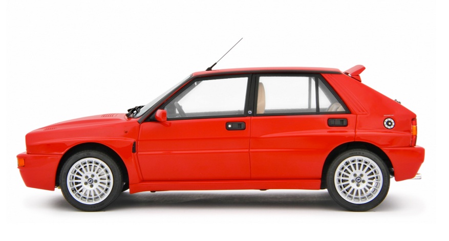 Lancia Delta HF Integrale EVO II 1992-94 red 1:18 Laudoracing Model