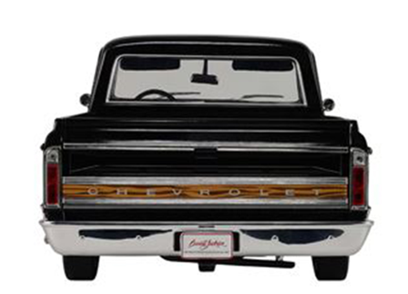 Chevrolet C10 Custom Pickup *Barrett-Jackson Scottsdale 2024* 1971 black 1:18 Highway 61