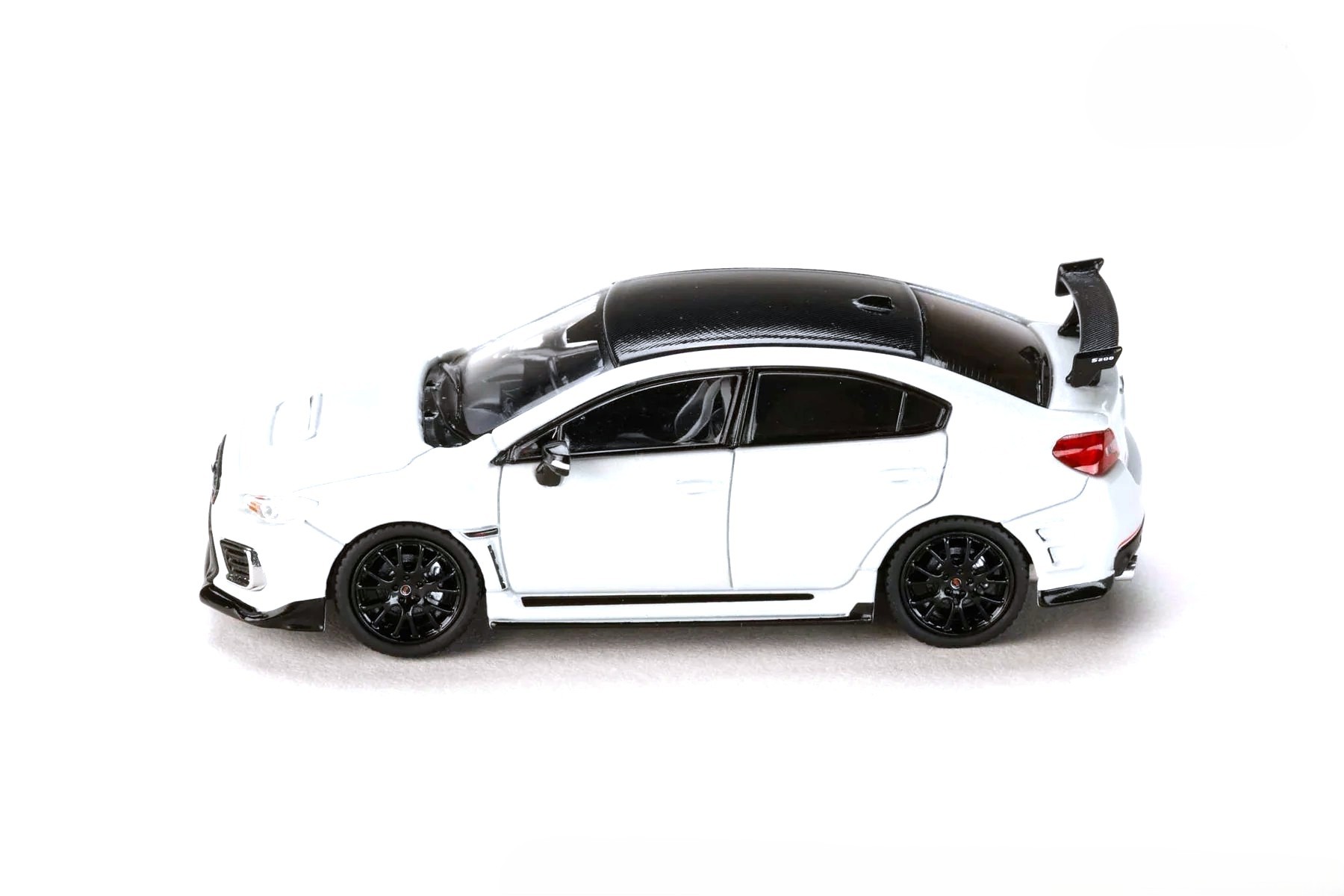Subaru S208 NBR Challenge Package crystal white pearl 1:64 Hobby Japan