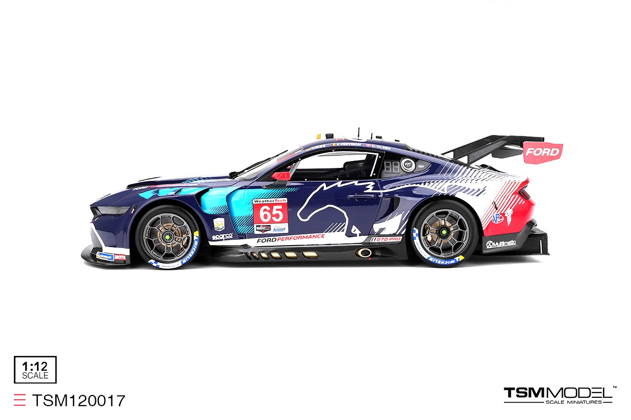 Ford Mustang GT3 #65 Ford Multimatic Motorsports Winner 24H Daytona 2025 1:12 TSM Model