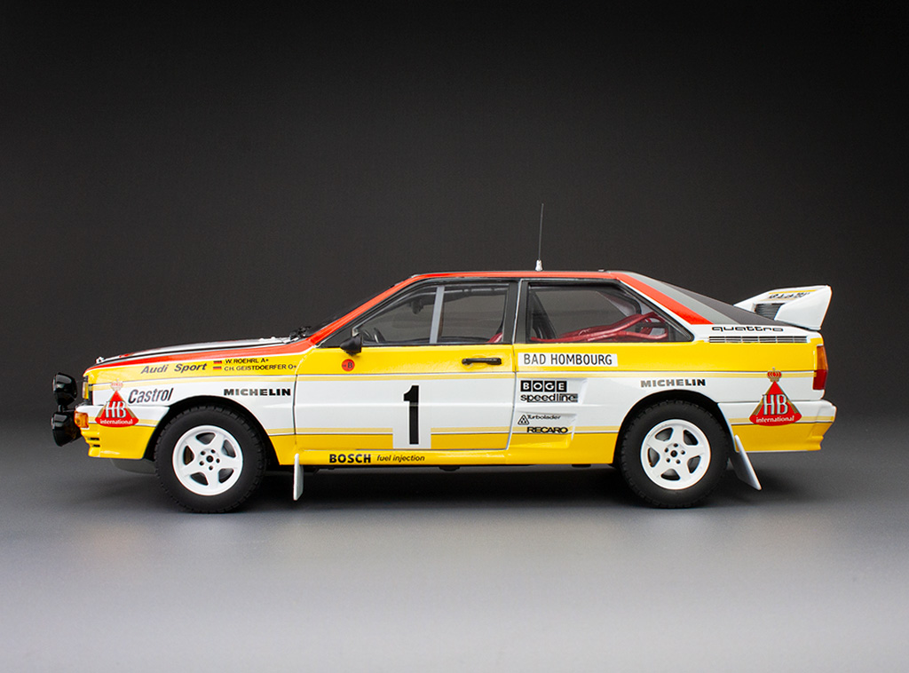 Audi Quattro A2 #1 Rohrl/Geistdorfer Winner Rallye Monte Carlo 1984 1:18 Sun Star