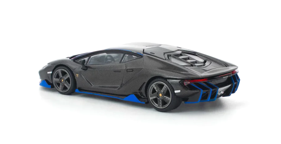 Lamborghini Centenario carbon/blue 1:64 Pop Race