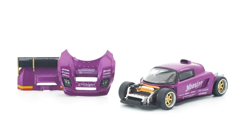 Lotus Pandem Elise purple 1:64 Pop Race