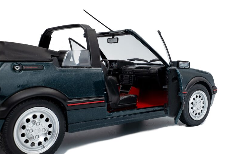Peugeot 205 CTI 1986 green metallic 1:18 Solido
