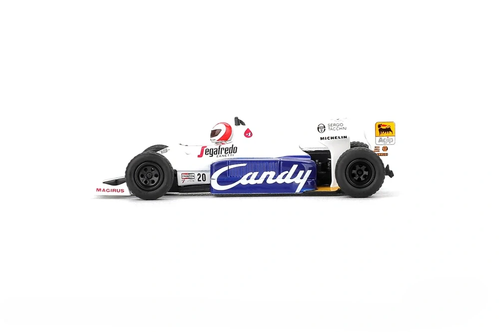 Toleman TG184 #20 Johnny Cecotto Monaco Grand Prix 1984 1:64 Mini GT