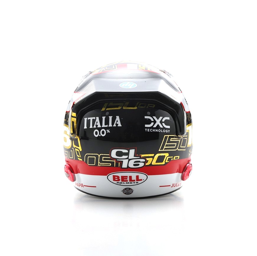 Helmet - Charles Leclerc - Ferrari HP Abu Dhabi GP 2025 1:5 Look Smart Models