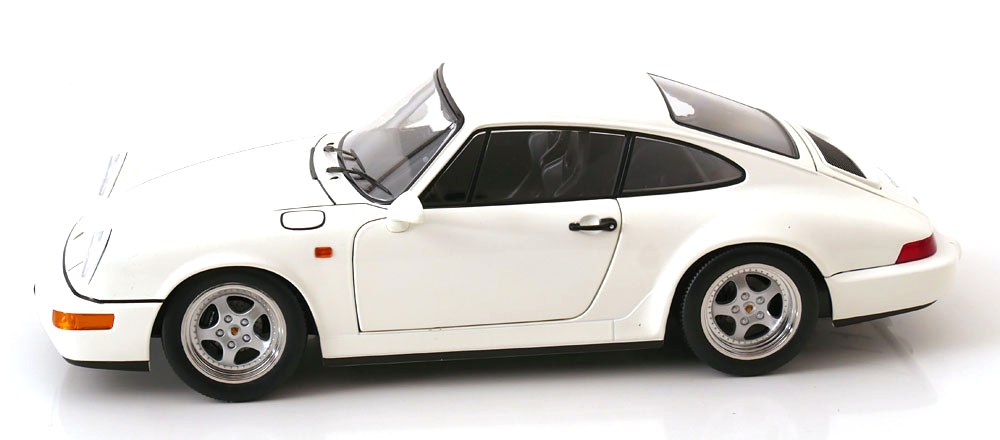 Porsche 911 964 RS Coupe 1992 Speedline Rims white 1:12 KK Scale