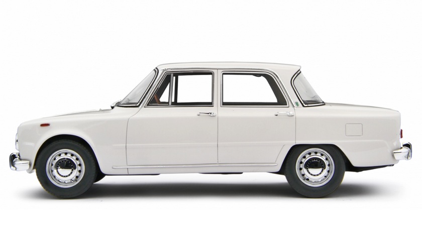Alfa Romeo Giulia Super 1969 white 1:18 Laudoracing Model