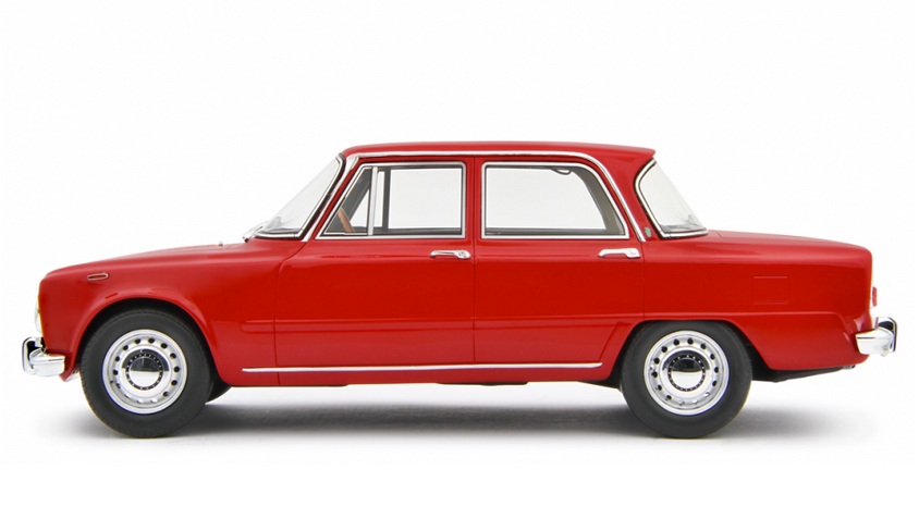 Alfa Romeo Giulia Super 1969 red 1:18 Laudoracing Model