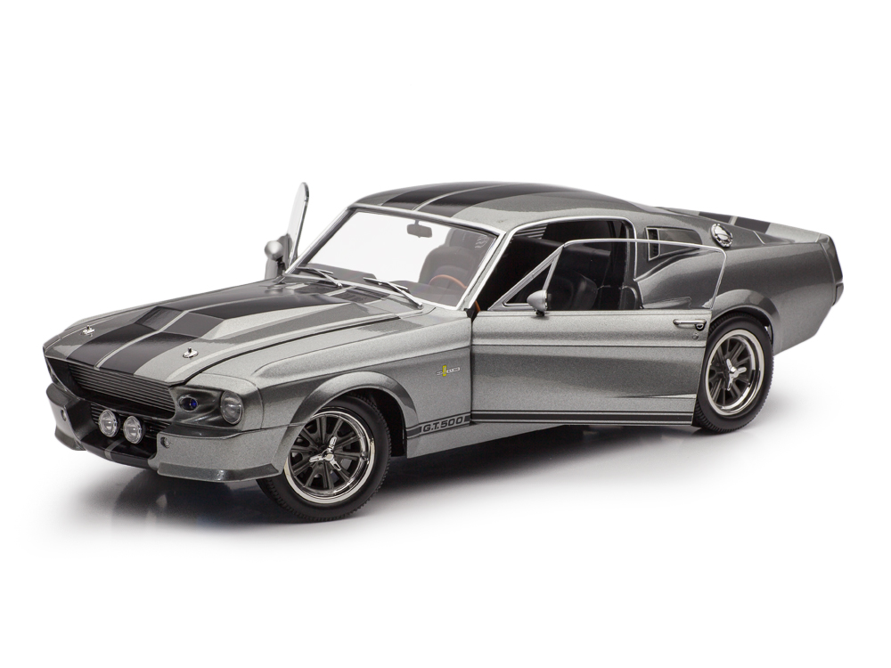 Ford Mustang Shelby GT500 Eleanor 1967 grey metallic/black 1:12 KK Scale