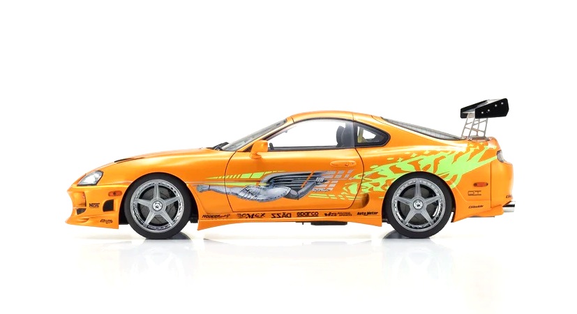 Brian's Toyota Supra MKIV Spider 1995 *Fast & Furious* orange 1:18 Kyosho