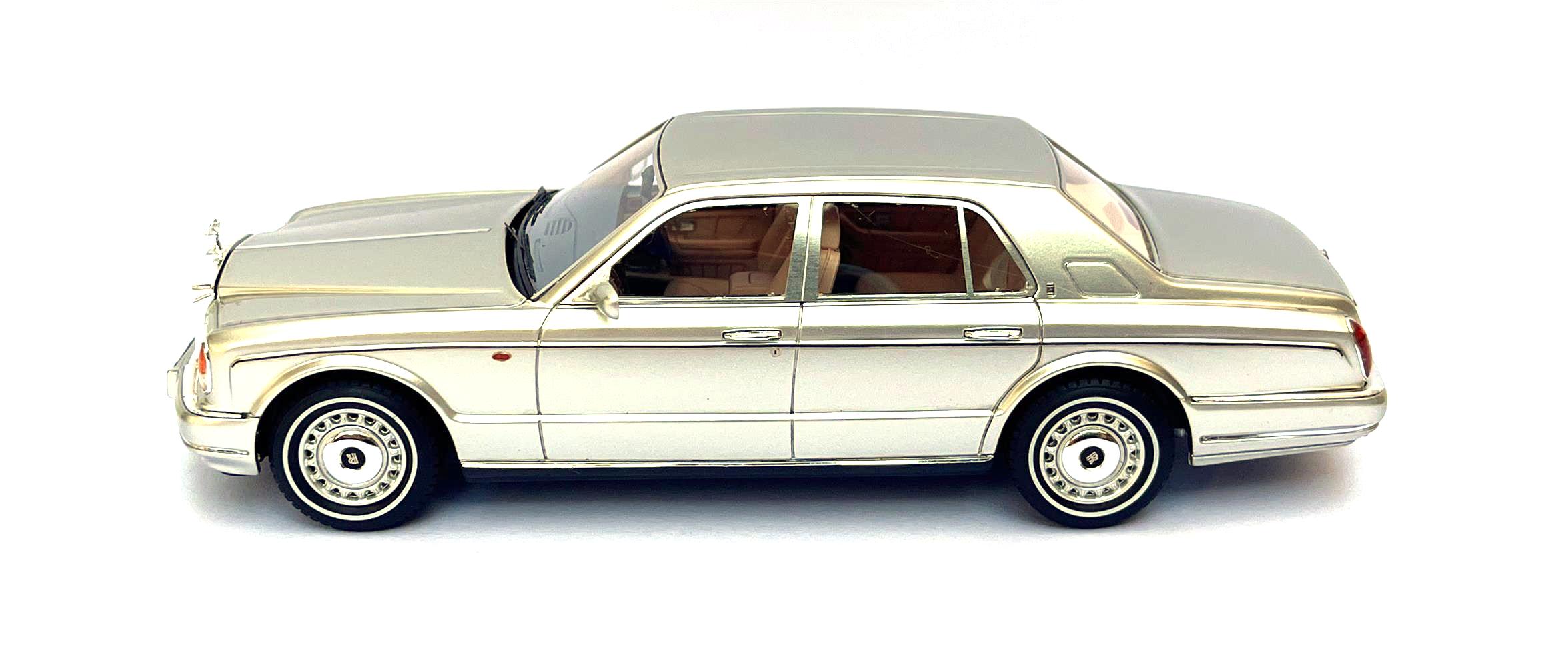 Rolls Royce Silver Seraph 1998 silver pearl 1:43 Matrix Scale Models